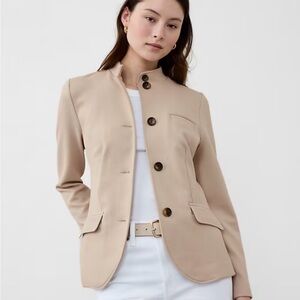 Banana Republic fitted Knit Pique Blazer Size XS